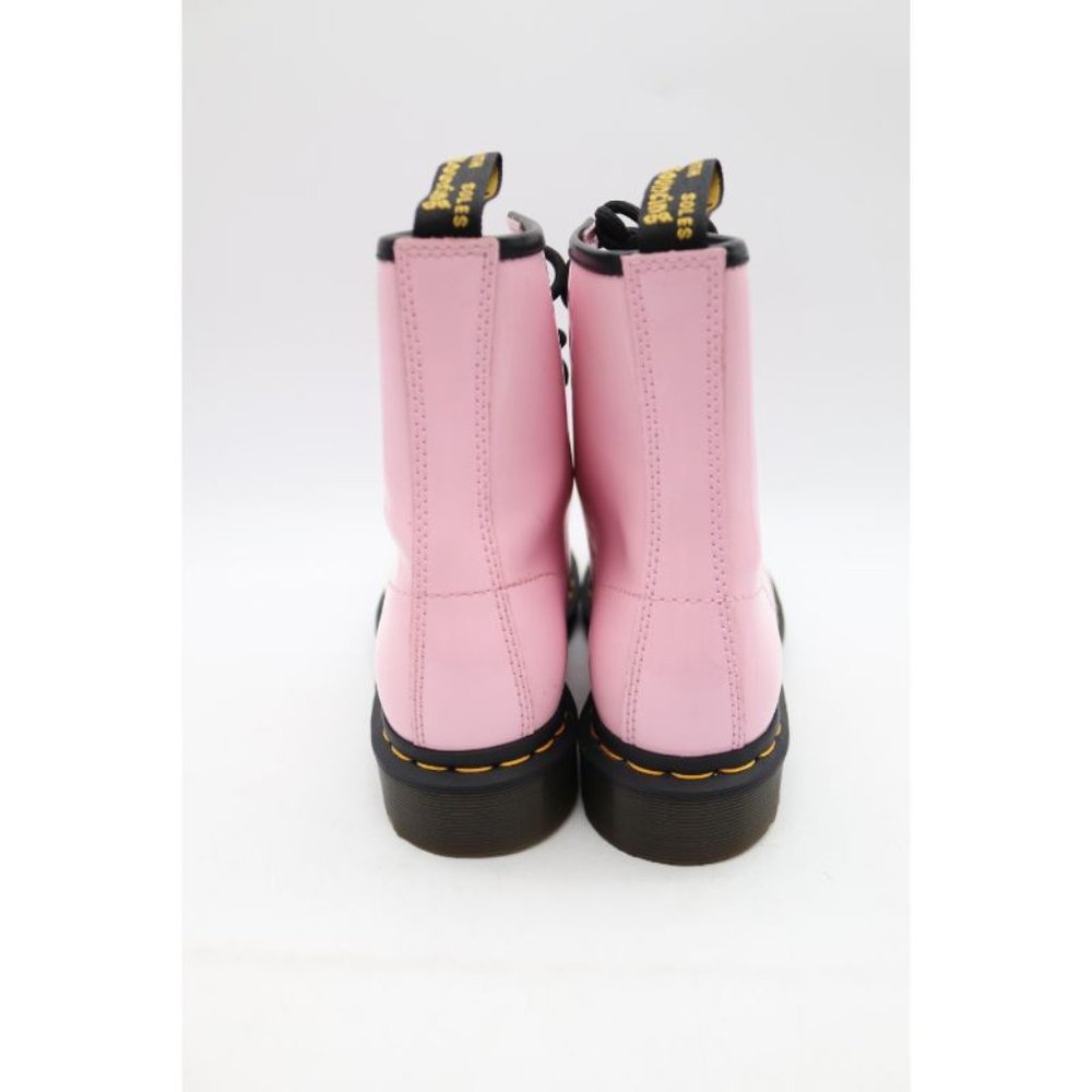 Dr. Martens 1460 Pale Pink Women's Size 7 Combat Boots patent Leather Boots - Picture 7 of 12
